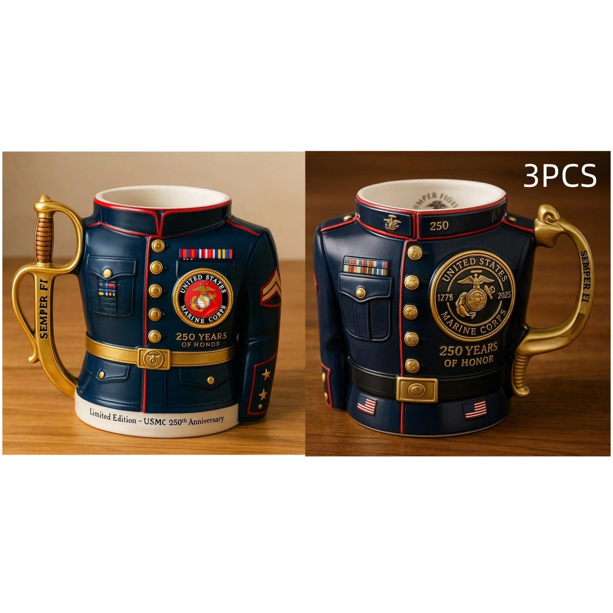 3D-Militärausgabe Jubiläumsbecher – Bild 2 | LuxeStyle