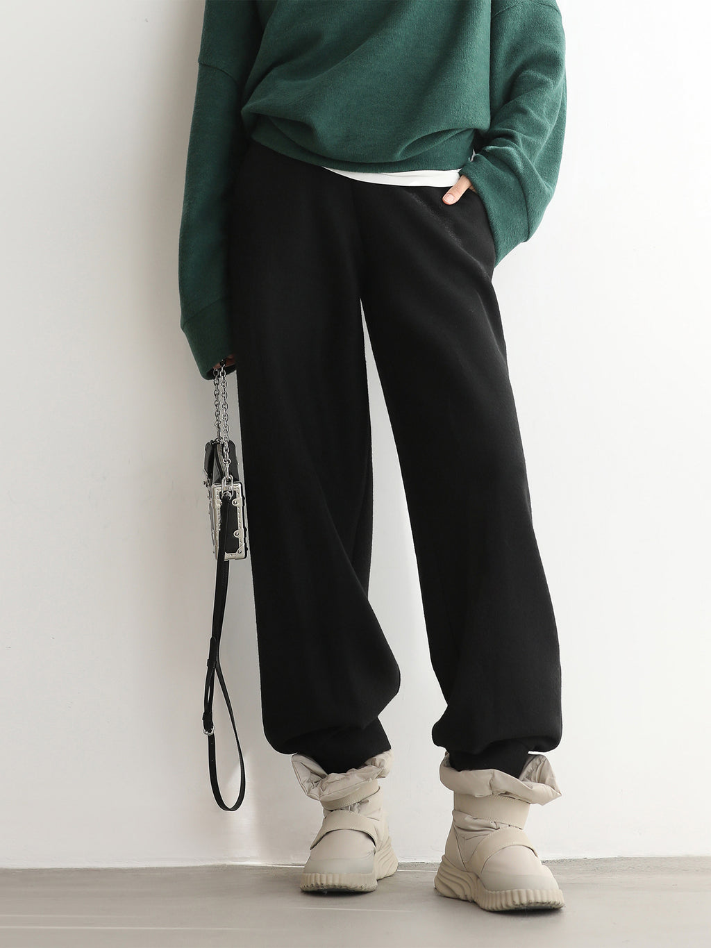 Stilvoller vielseitiger Hoodie-Set 2-teilig