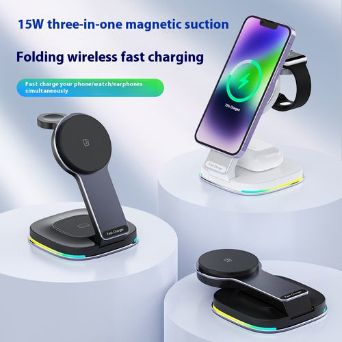 3-in-1 Kabelloses Ladegerät 15W