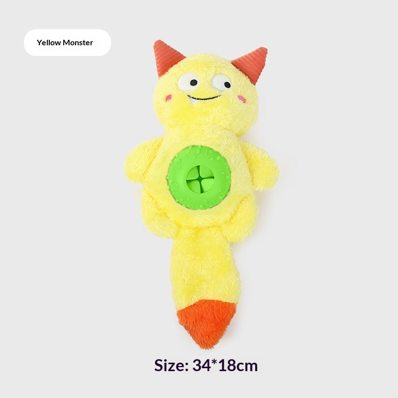 Little Monster Plüsch-Beissspielzeug mit Sound
