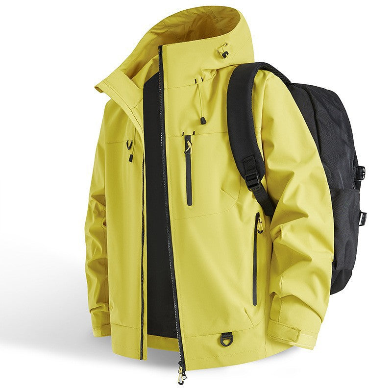 Taktische Outdoor-Jacke für Herren mit Kapuze