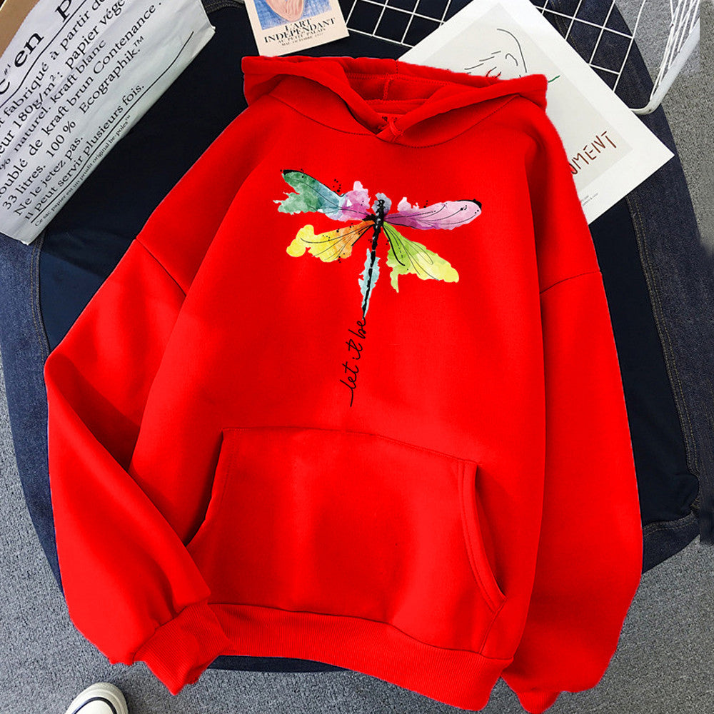Hoodie mit Print für Damen