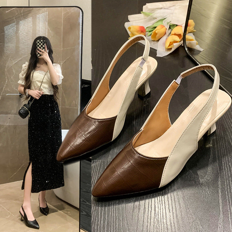 Stiletto-Sandalen mit spitzer Zehenpartie – Bild 5 | LuxeStyle