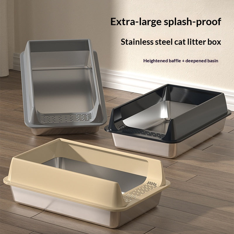 Grossvolumige Katzenklo-Box mit Hochwänden – Bild 2 | LuxeStyle