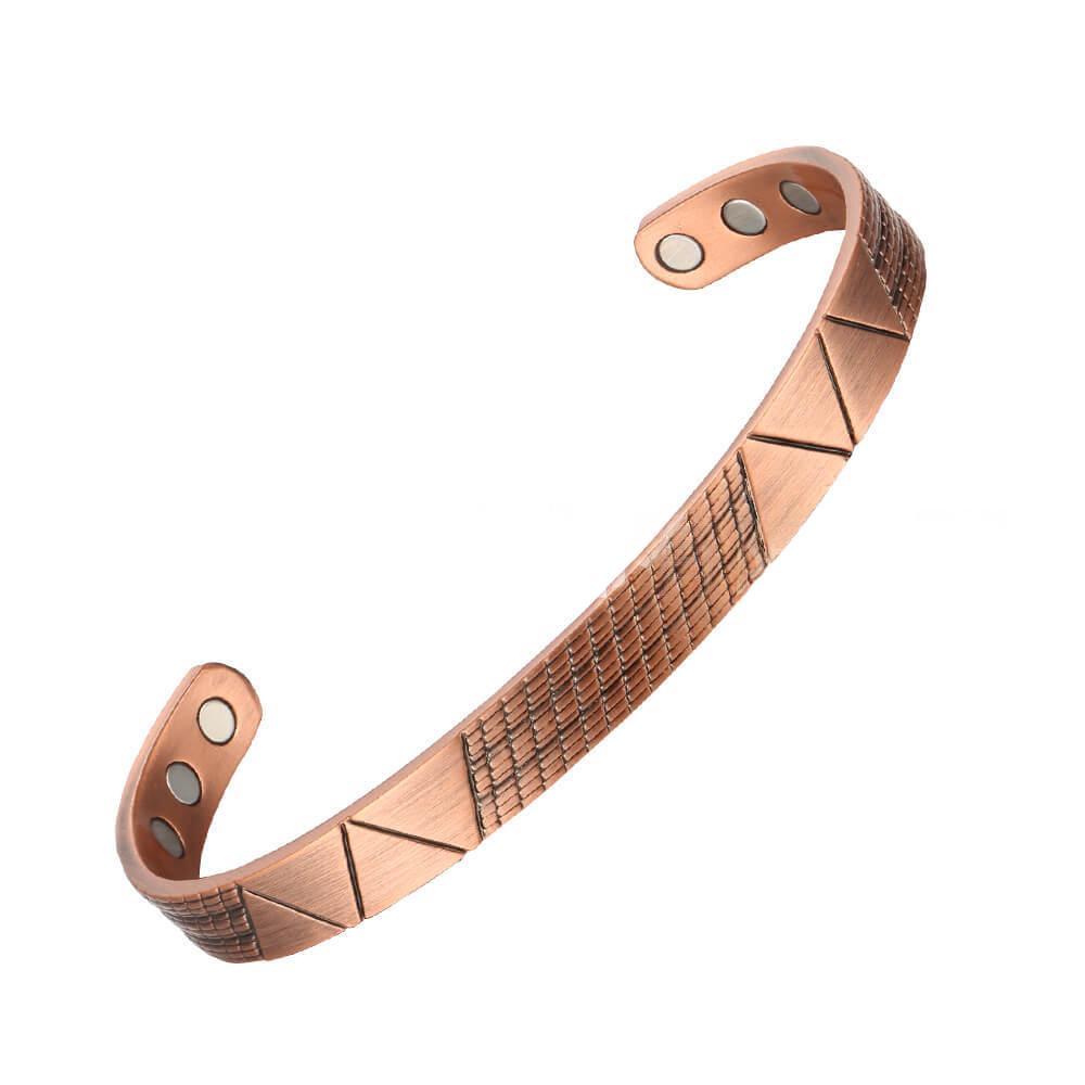 Kupferarmband mit Magnetverschluss