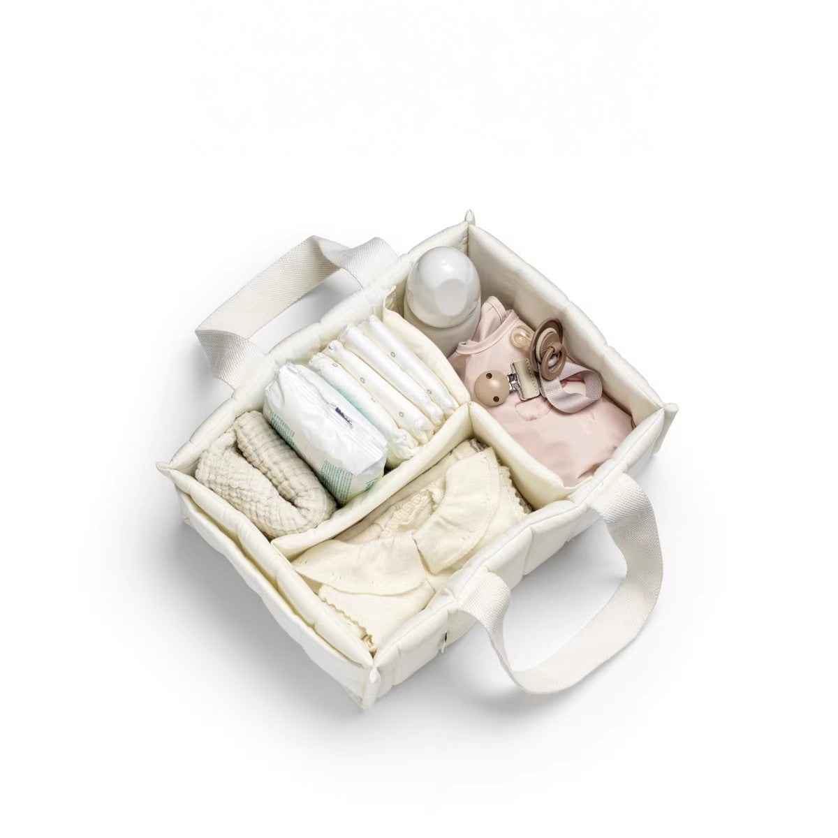 Beigener Aufbewahrungskorb für Babybett – Bild 2 | LuxeStyle