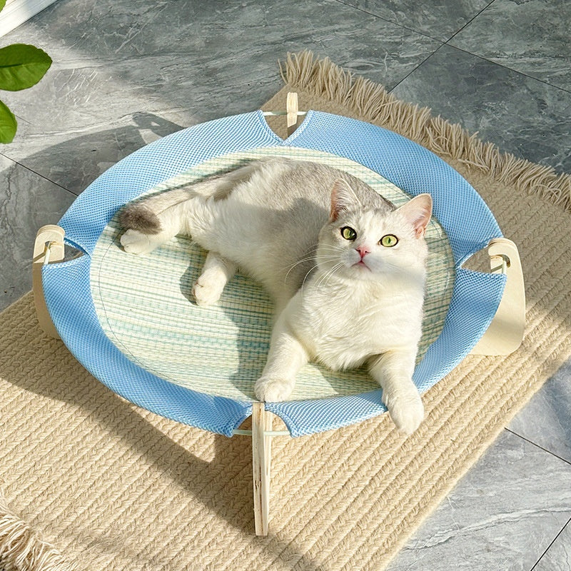 Kühlende Rattan-Matte für Katzen