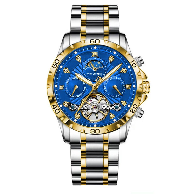 Männliche Business-Uhr mit Tourbillon