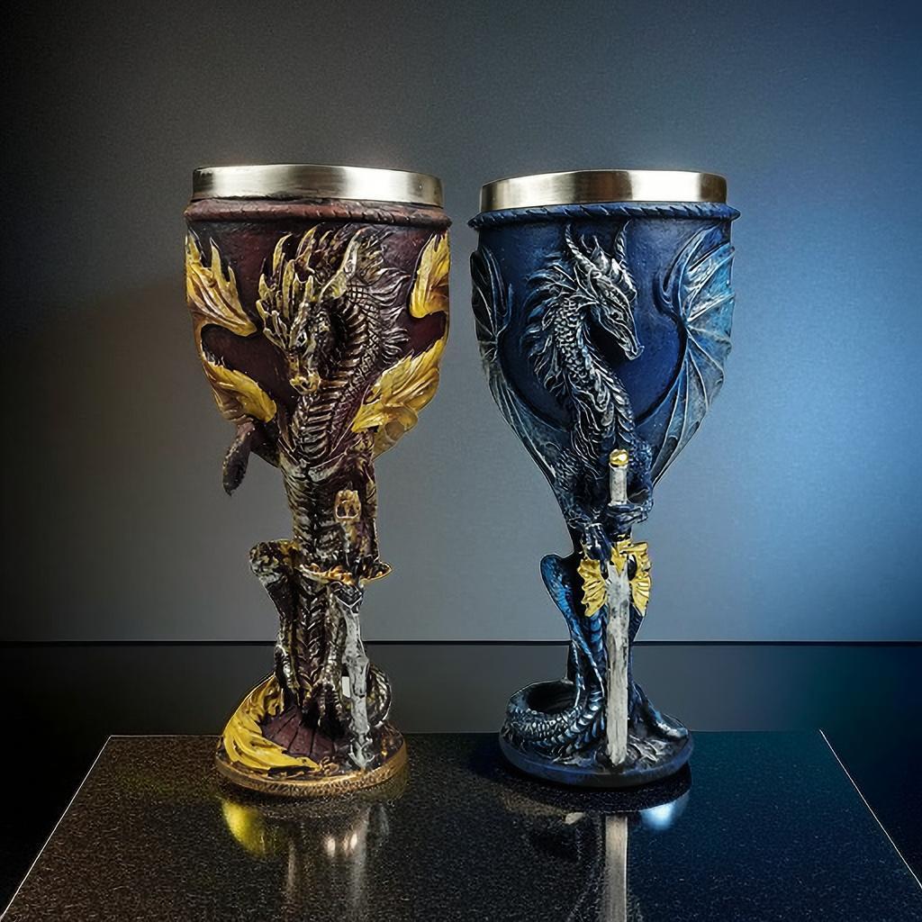 Dragon Sword Kelch – Drachenform Weinglas