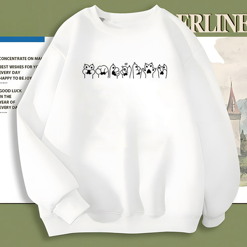 Cat-Claw Langarmshirt für Damen