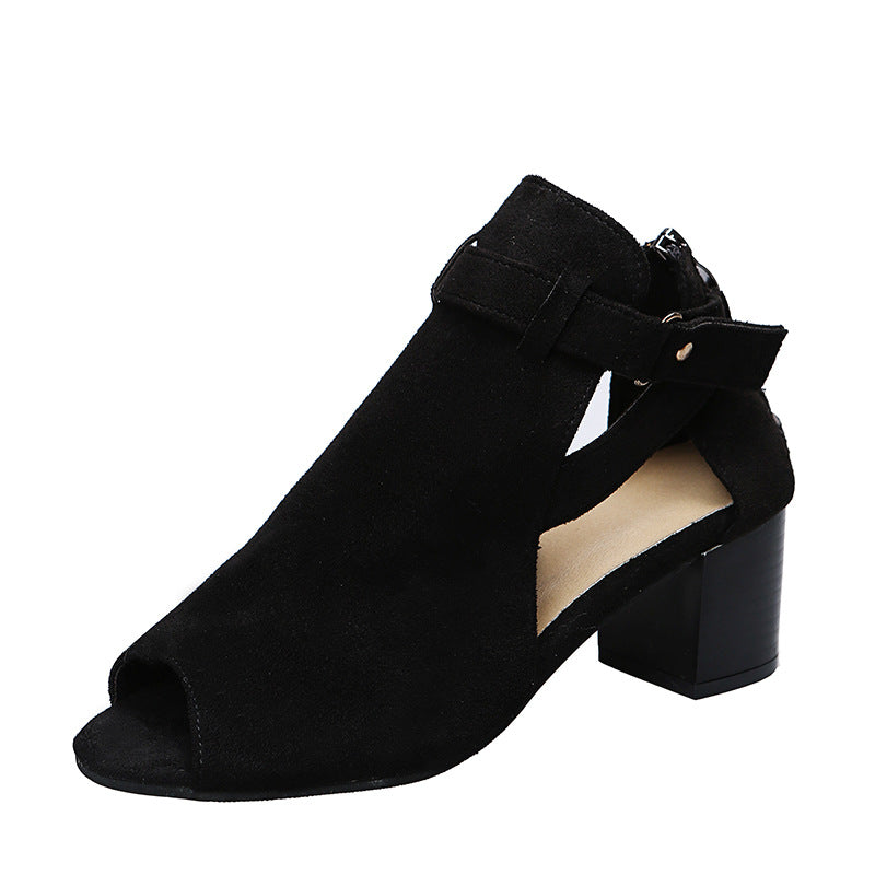 Schwarze Slingpumps mit Kordelzehen – Bild 3 | LuxeStyle