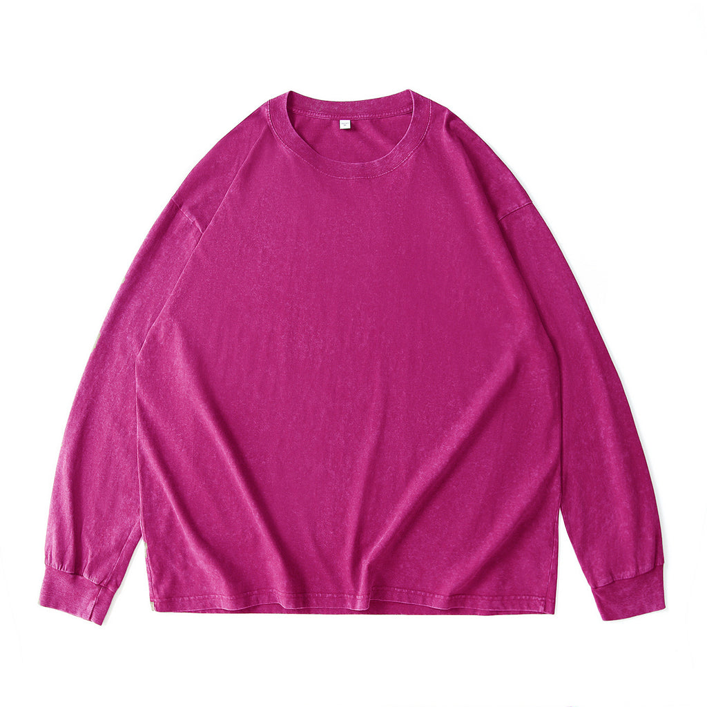 Locker geschnittenes Langarmshirt für Herren – Bild 7 | LuxeStyle