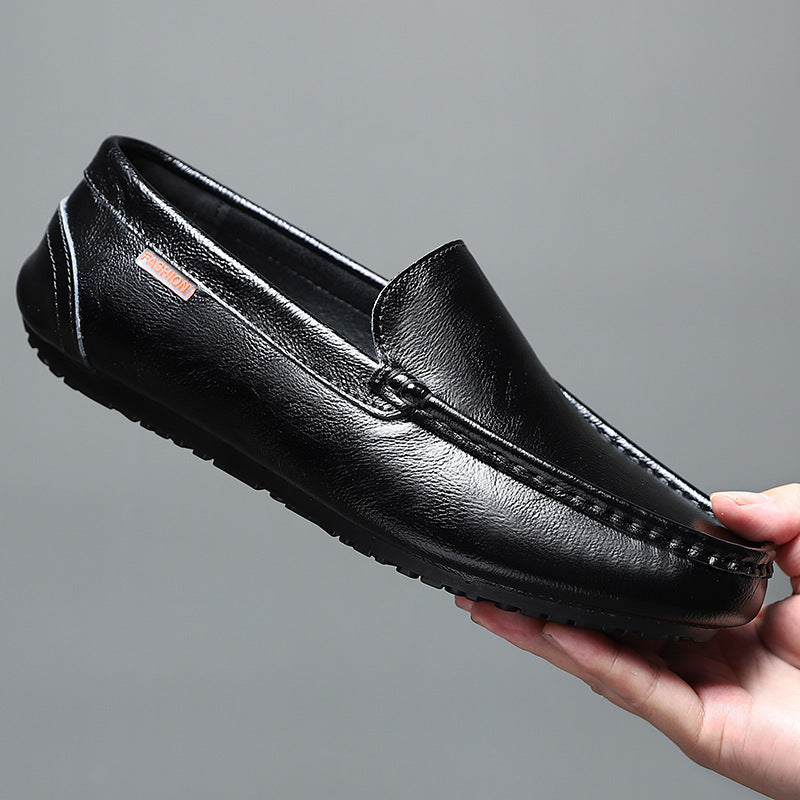 Atmungsaktive Slip-on Lederschuhe für Herren – Bild 4 | LuxeStyle