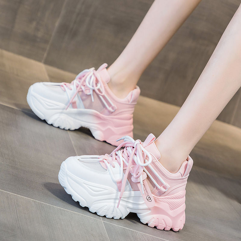Atmungsaktive Mesh Dad Sneaker