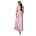 Gerades Kleid mit Langarm – Bild 1 | LuxeStyle