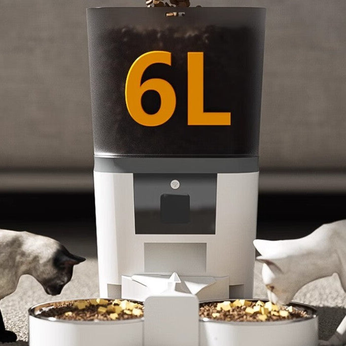 Automatischer Futterautomat für Hunde & Katzen 4L/6L