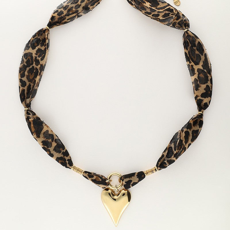 Goldener Halsketten-Schmuck
