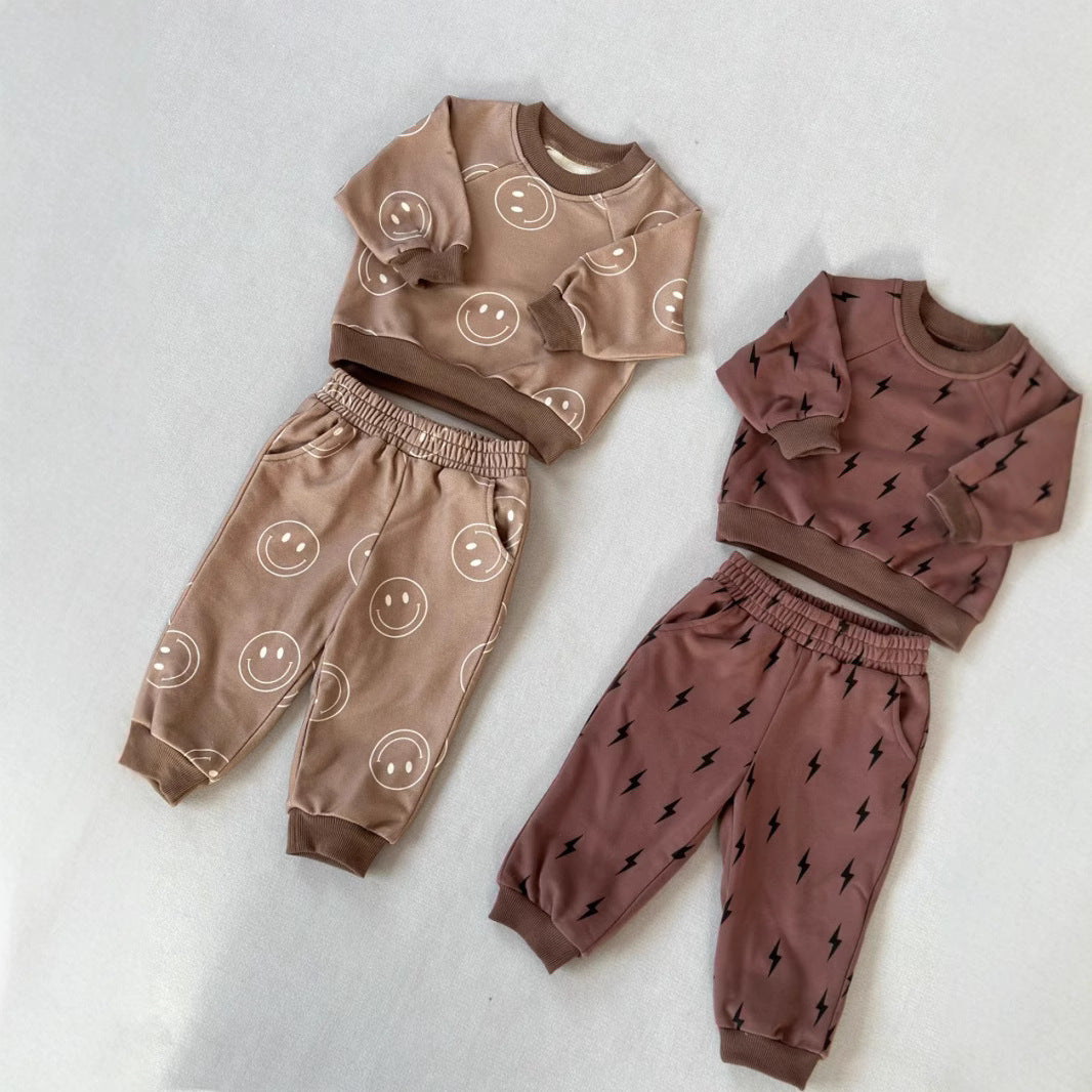 Kinder Sweatshirt-Set aus Baumwolle – Bild 2 | LuxeStyle