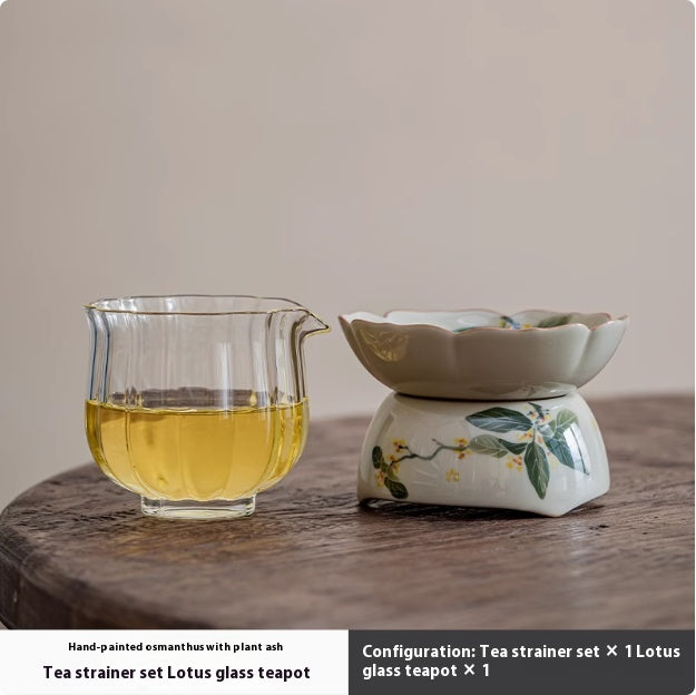 Osmanthus Tee-Set mit Teestrainer