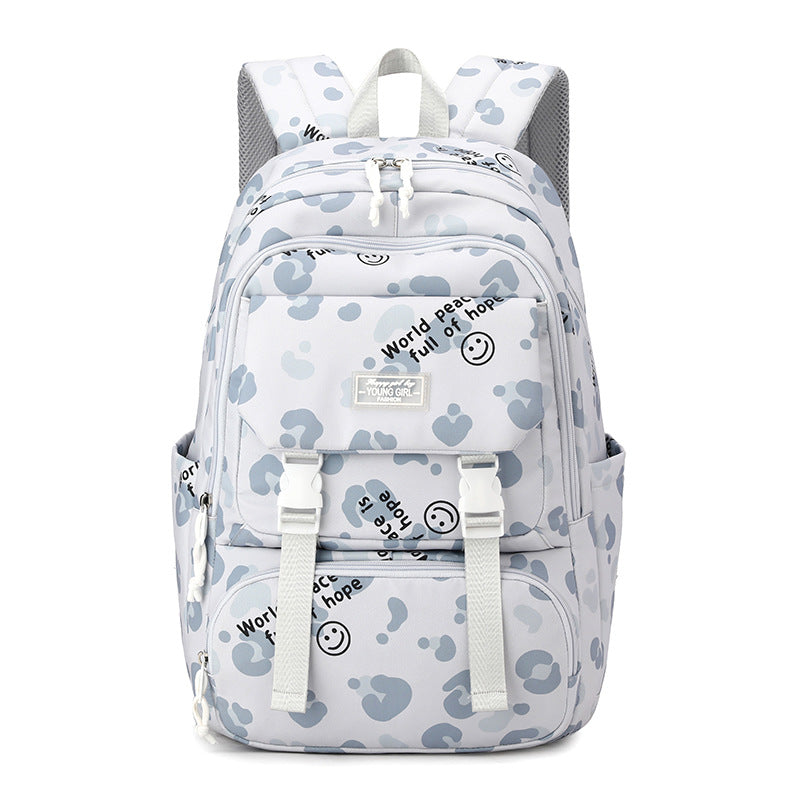 Leichter Schulrucksack mit Print – Bild 2 | LuxeStyle