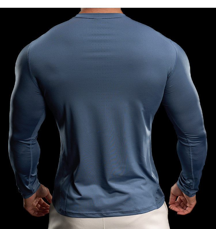Enganliegendes Langarmshirt für Sport – Bild 2 | LuxeStyle