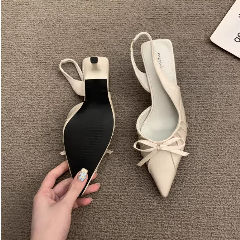 Leoparden-Print Sandalen mit niedrigem Absatz – Bild 5 | LuxeStyle