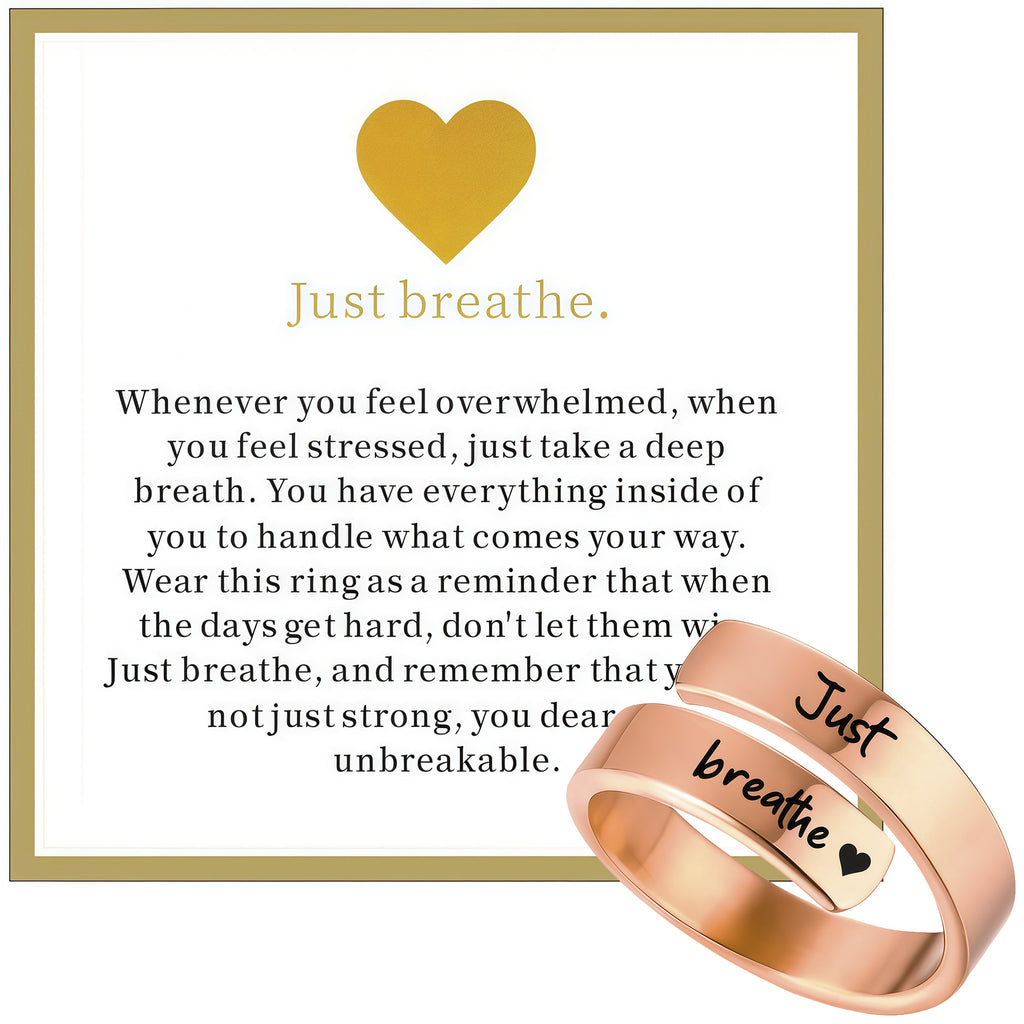 Just Breathe Ring für Damen