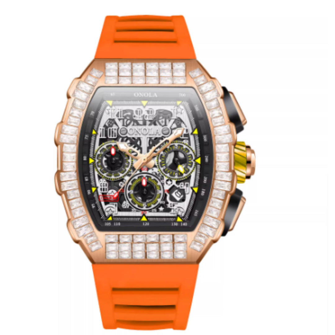 Herren Luxus-Uhr mit Sternenmuster – Ansicht 5