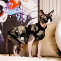 Sommerliches Baumwollshirt für haarlose Katzen
