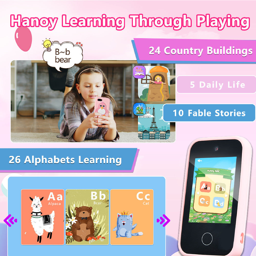 Kindersmartphone Silikon-Pinguin-Spielzeug