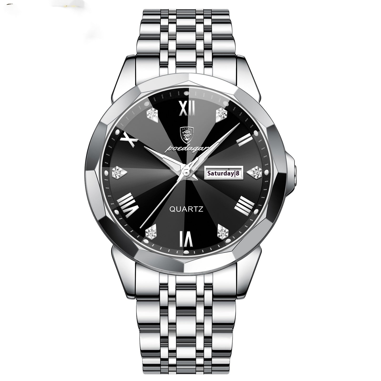Wasserdichte Leuchtende Herrenuhr
