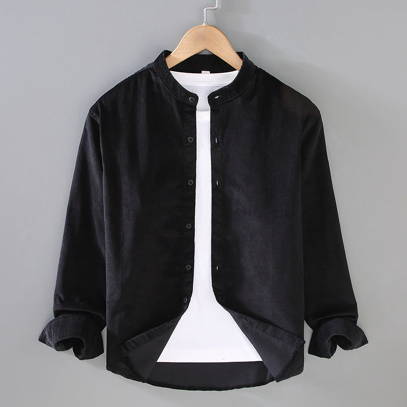 Retro Corduroy Hemdjacke für Herren – Bild 5 | LuxeStyle