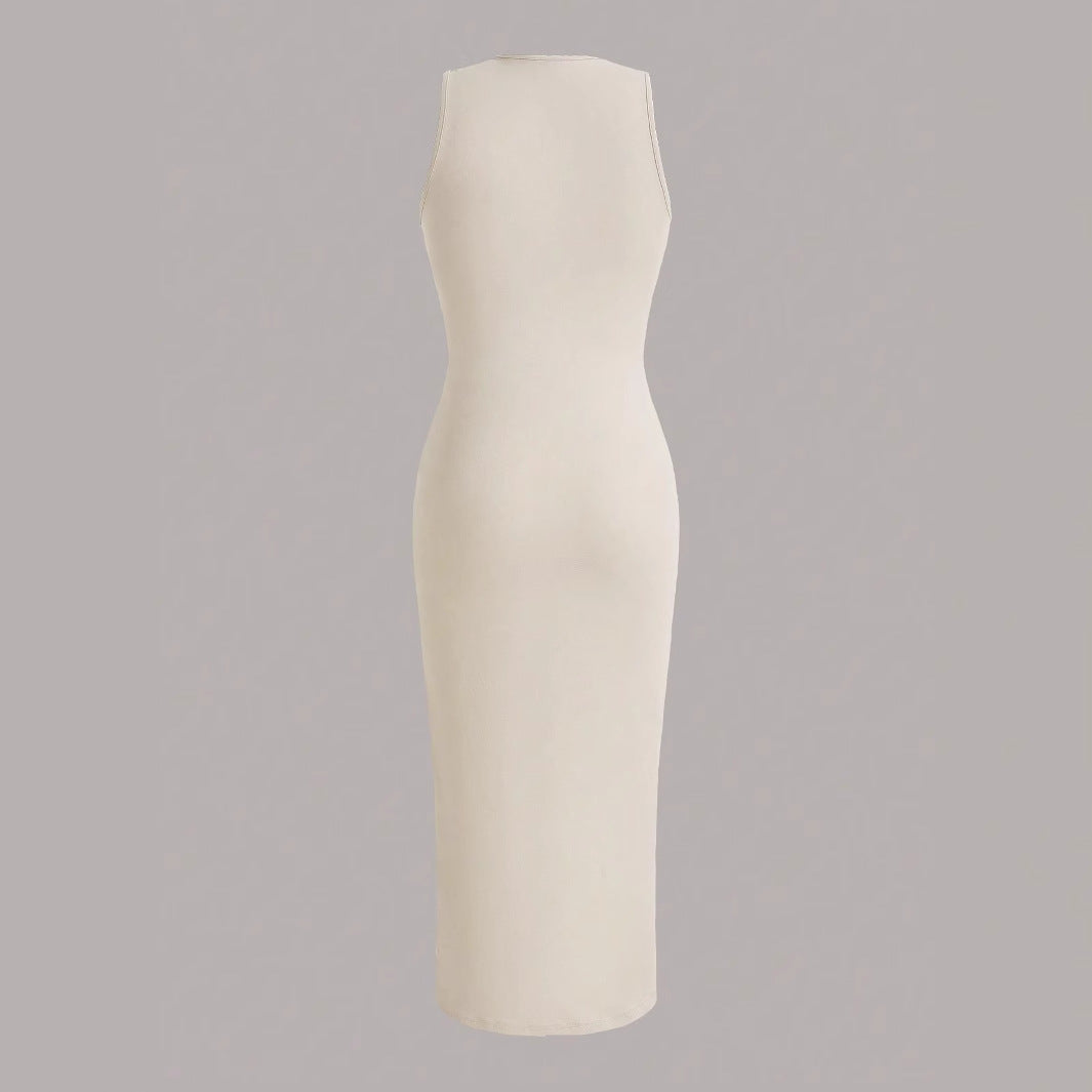 Elegantes, ärmelloses Kleid