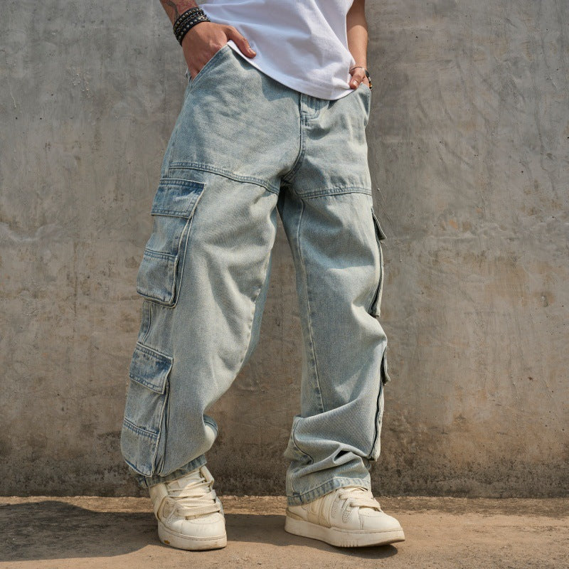 Hohe Casual-Jeans