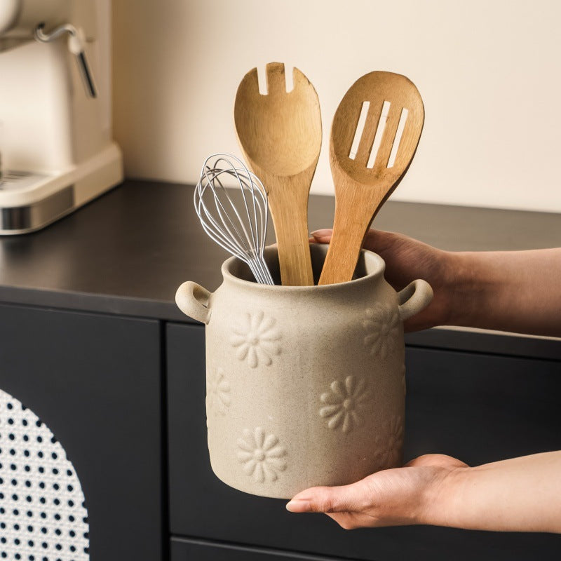 Gänseblümchen Keramik-Vorratsdose – Bild 5 | LuxeStyle