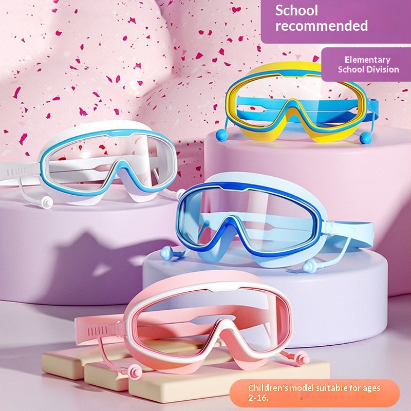 Kinder Schwimmbrille wasserdicht, HD & Antifog