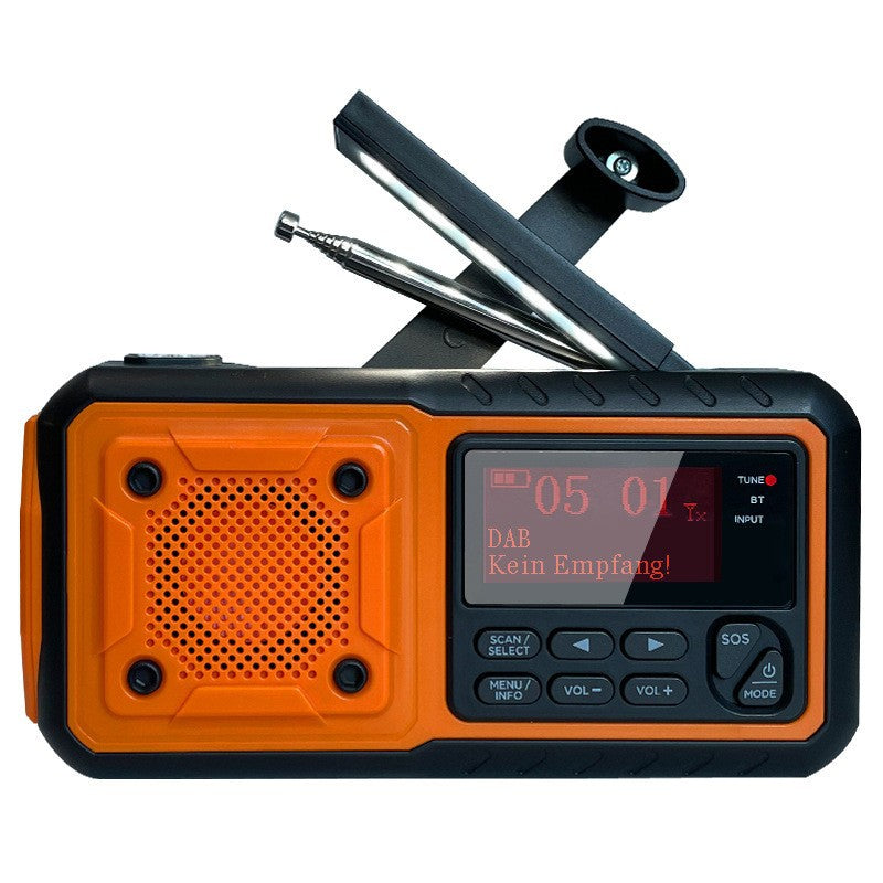 Solar Outdoor Radio mit Powerbank & Licht
