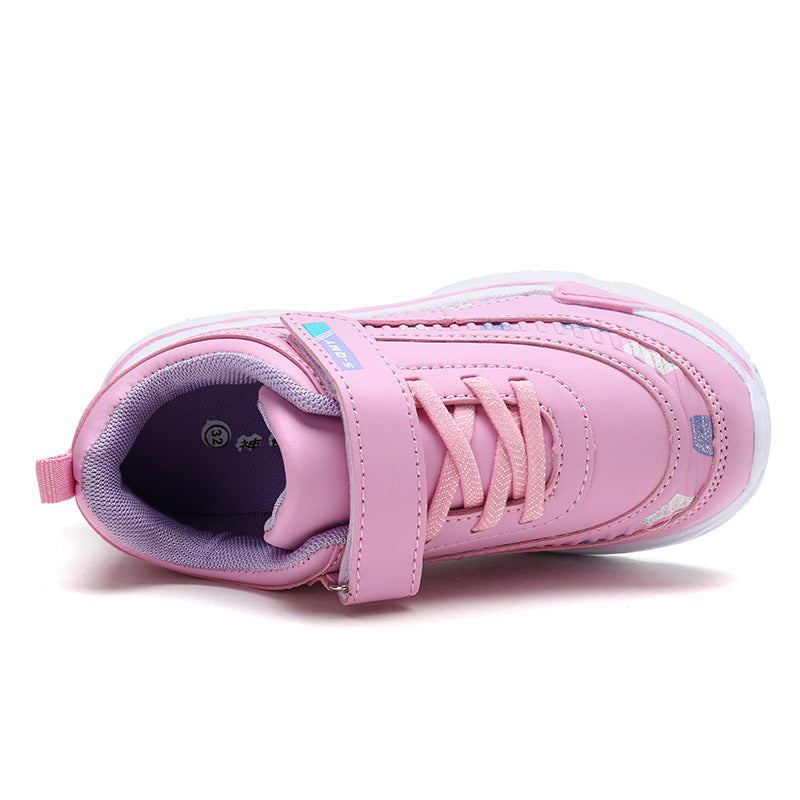 Kinder-Sneakers mit weicher Sohle – Bild 3 | LuxeStyle