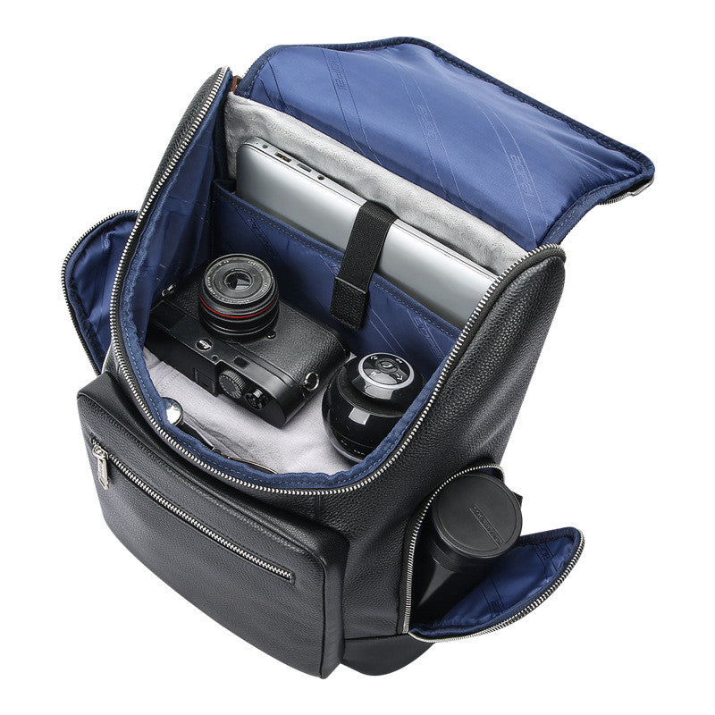 Business-Leder Rucksack 20-35 L – Bild 5 | LuxeStyle