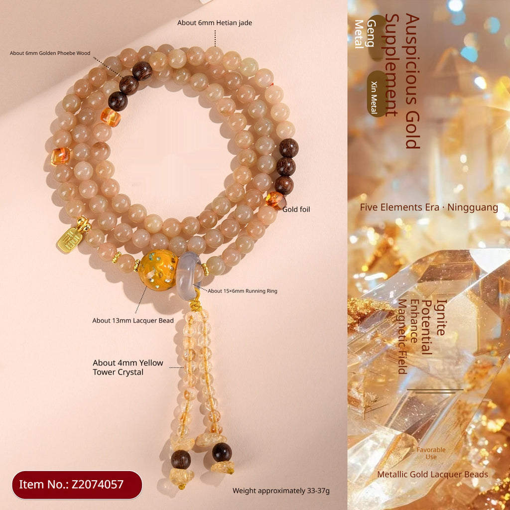 Armband und Halskette mit drei Kreisen