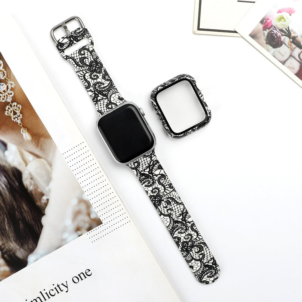 Silikon-Armband für Apple Watch mit Print – Bild 13 | LuxeStyle