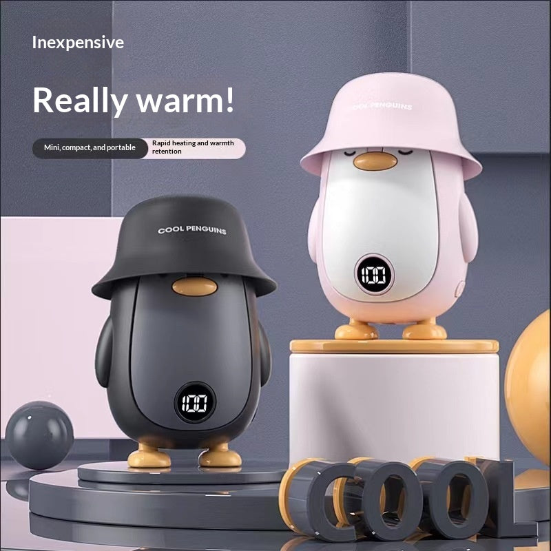 Pinguin Mini-Handwärmer & Powerbank