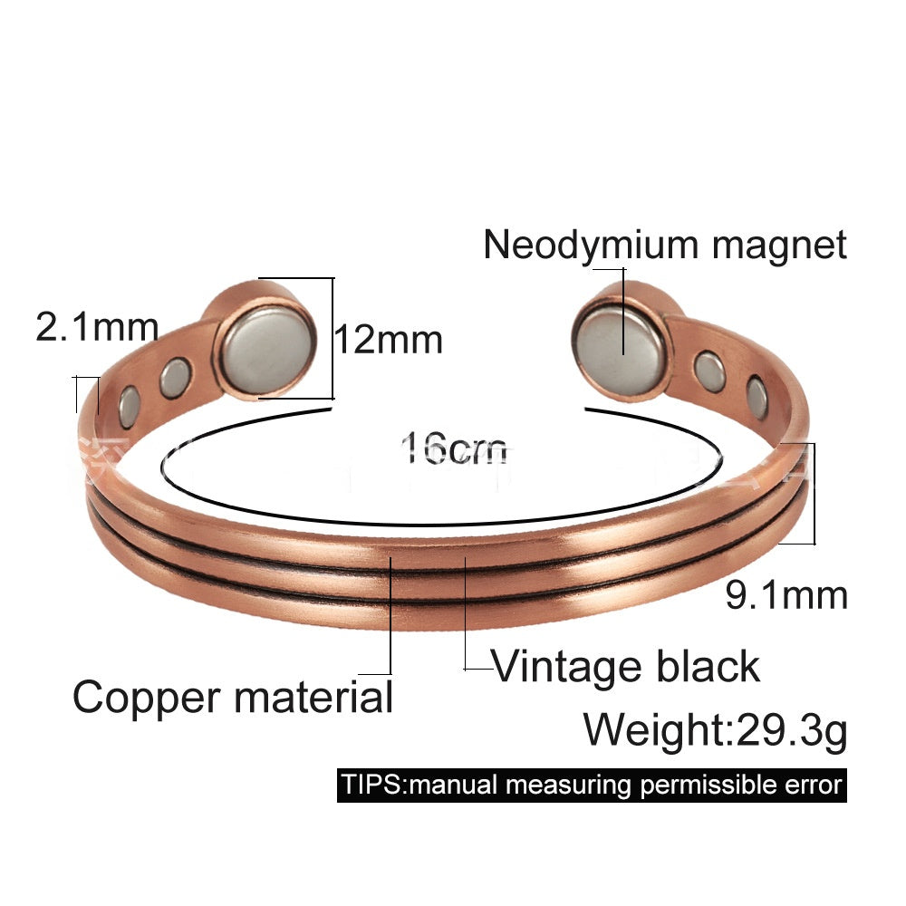 Magnetisches, offenes Armband – Bild 7 | LuxeStyle