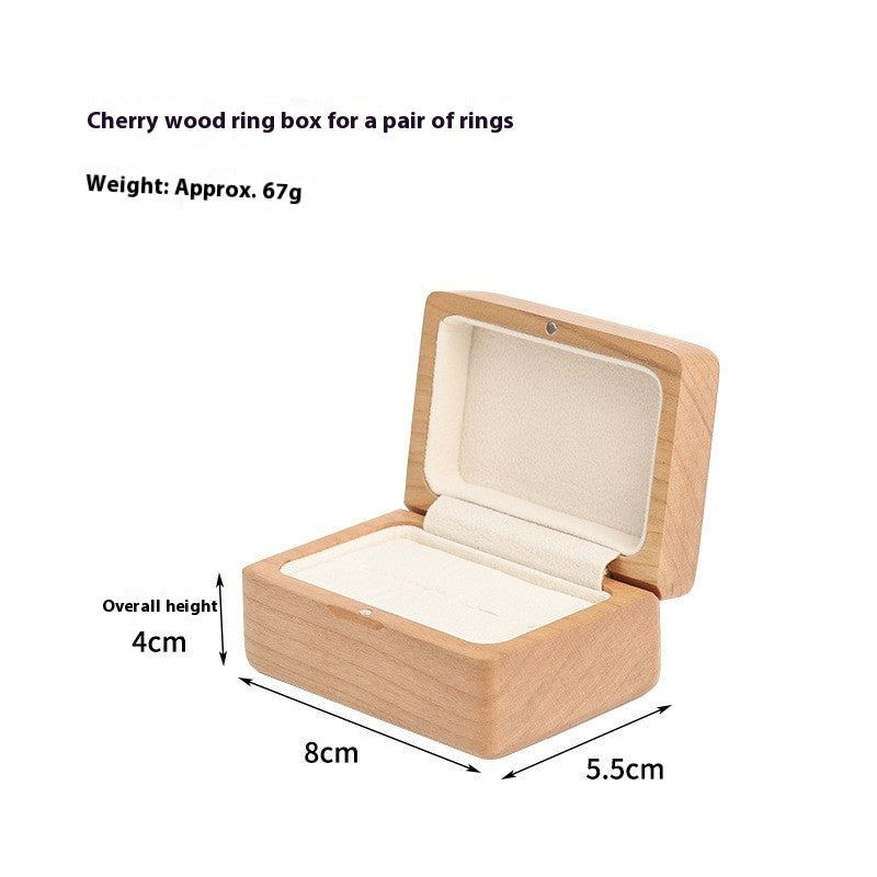 Ringbox aus Massivholz – Bild 5 | LuxeStyle