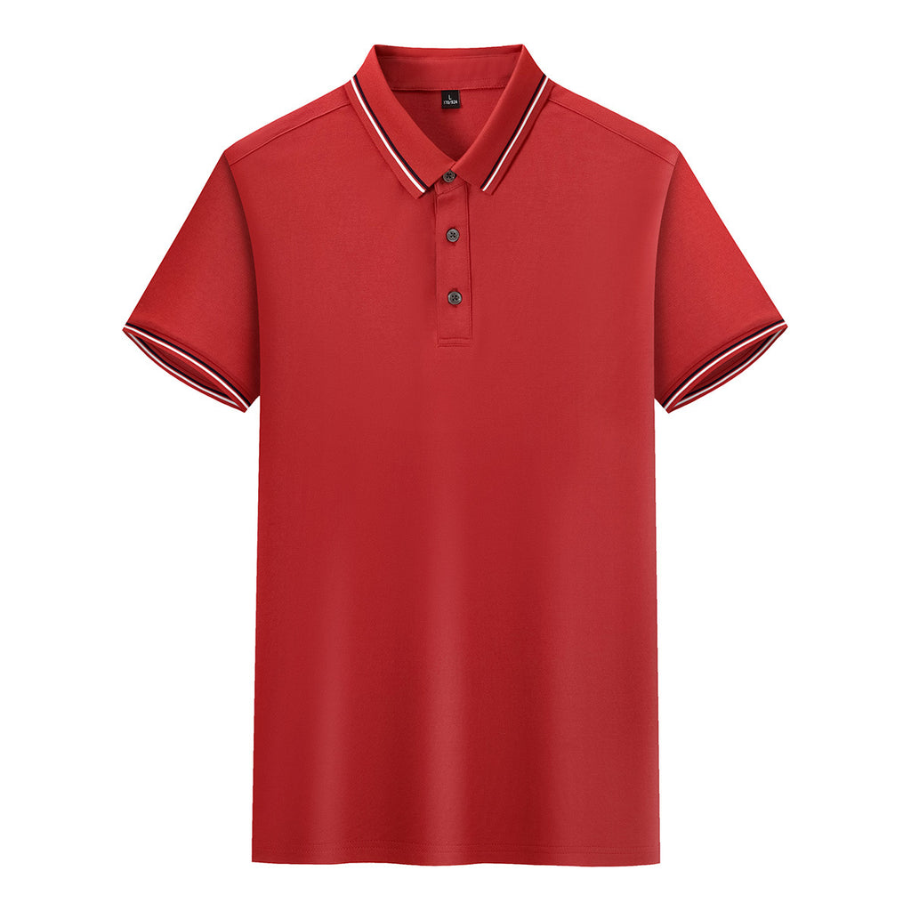 Silk Strick Polo Kurzarm für Herren – Bild 5 | LuxeStyle
