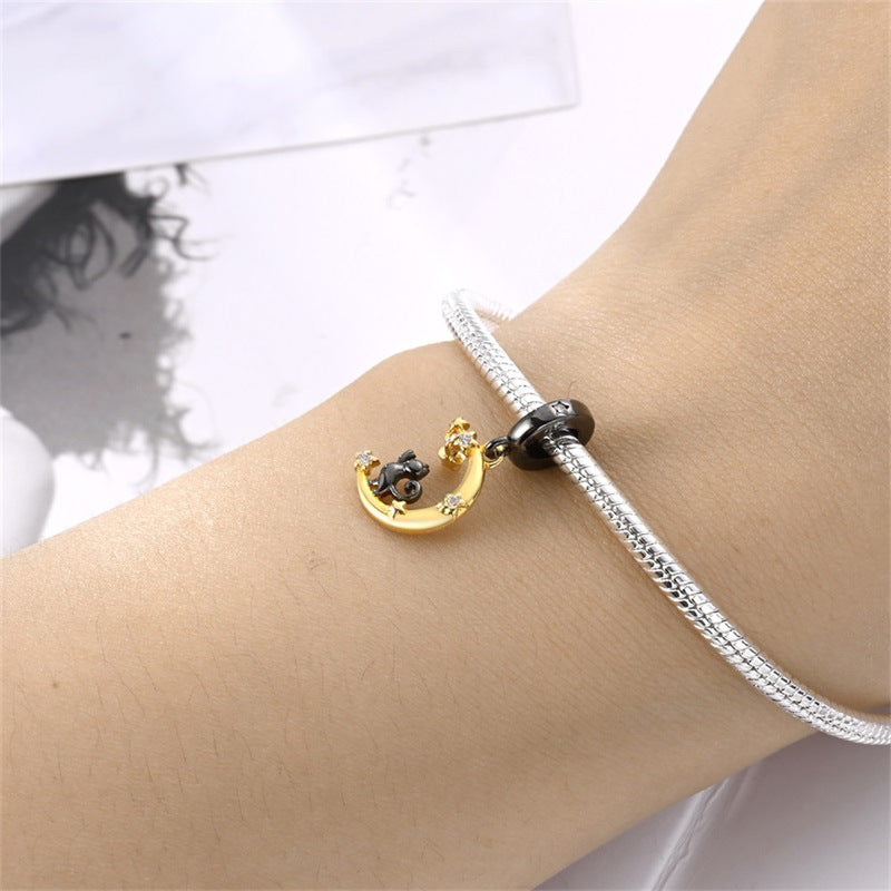 Katzen-Anhänger für DIY-Schmuck