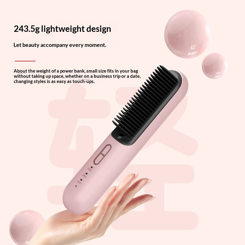 Kabelloser 2-in-1 Ionen-Haarglätter