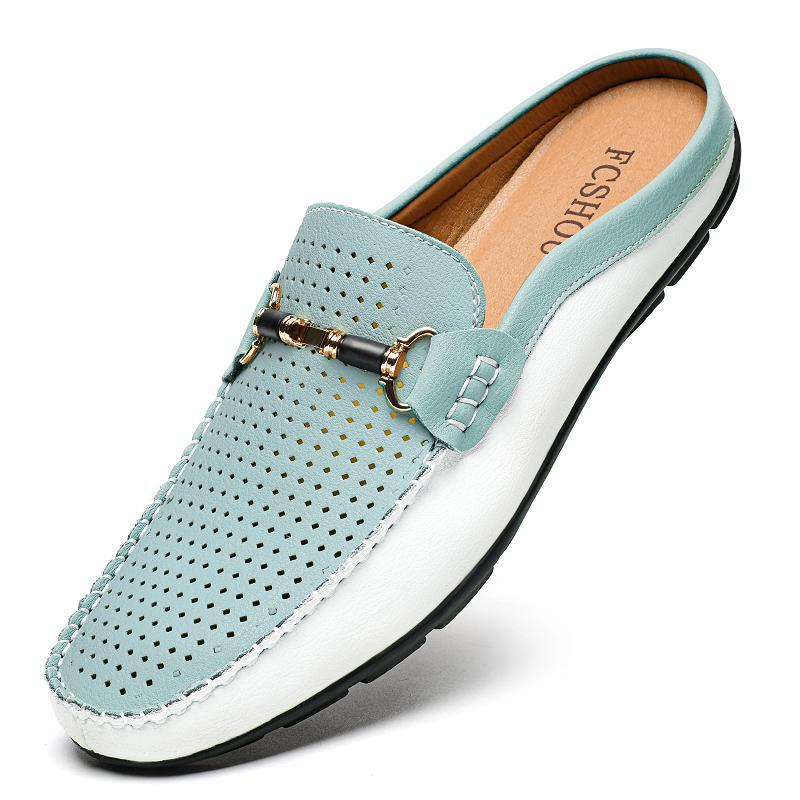 Atmungsaktive Herren Loafer aus Leder
