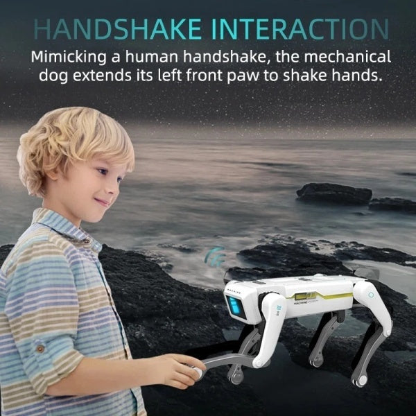 Intelligenter Roboterhund mit Sprachdialog & App