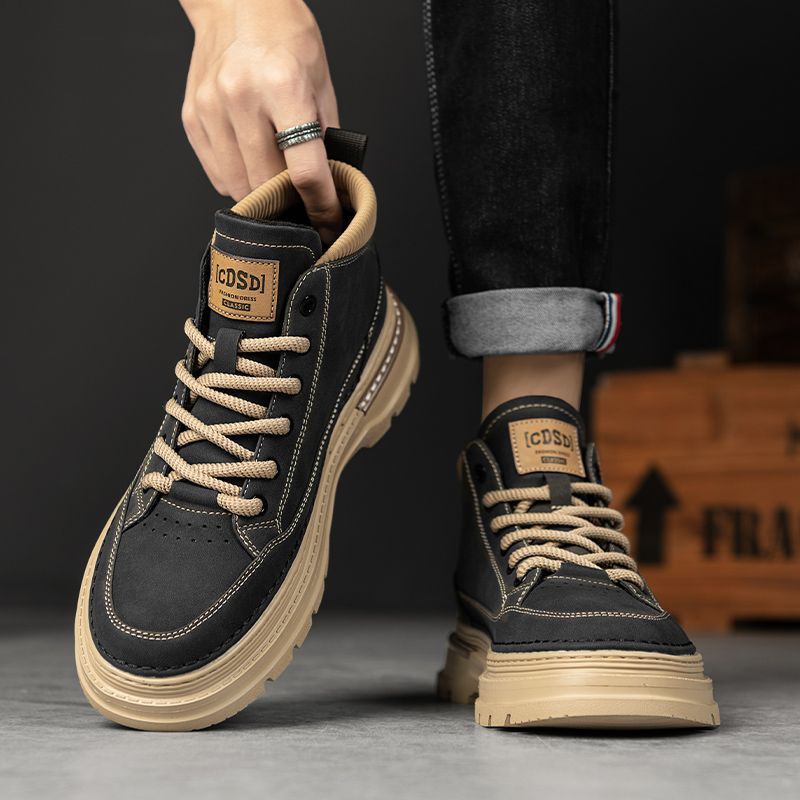 Retro-High-Top-Schuhe für Herren